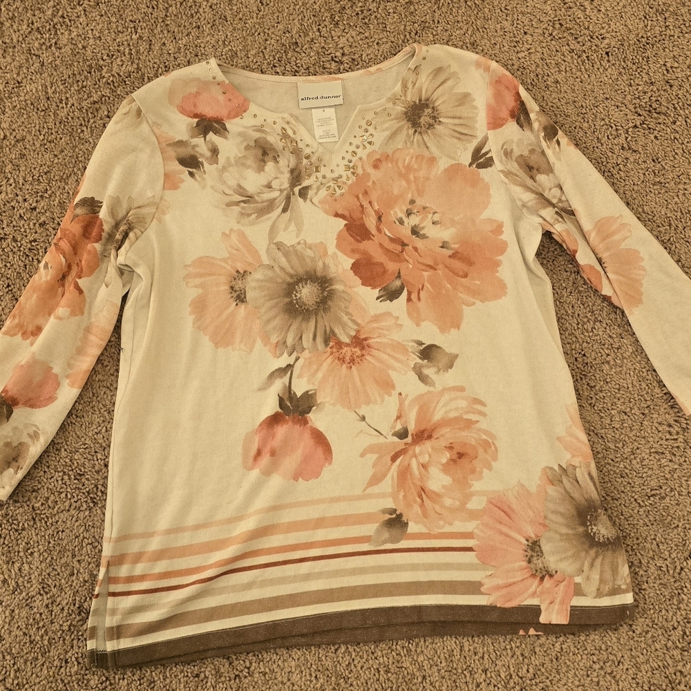 Floral Print Women's Top